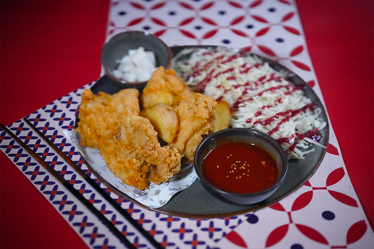 Kore Kızarmış Tavuk