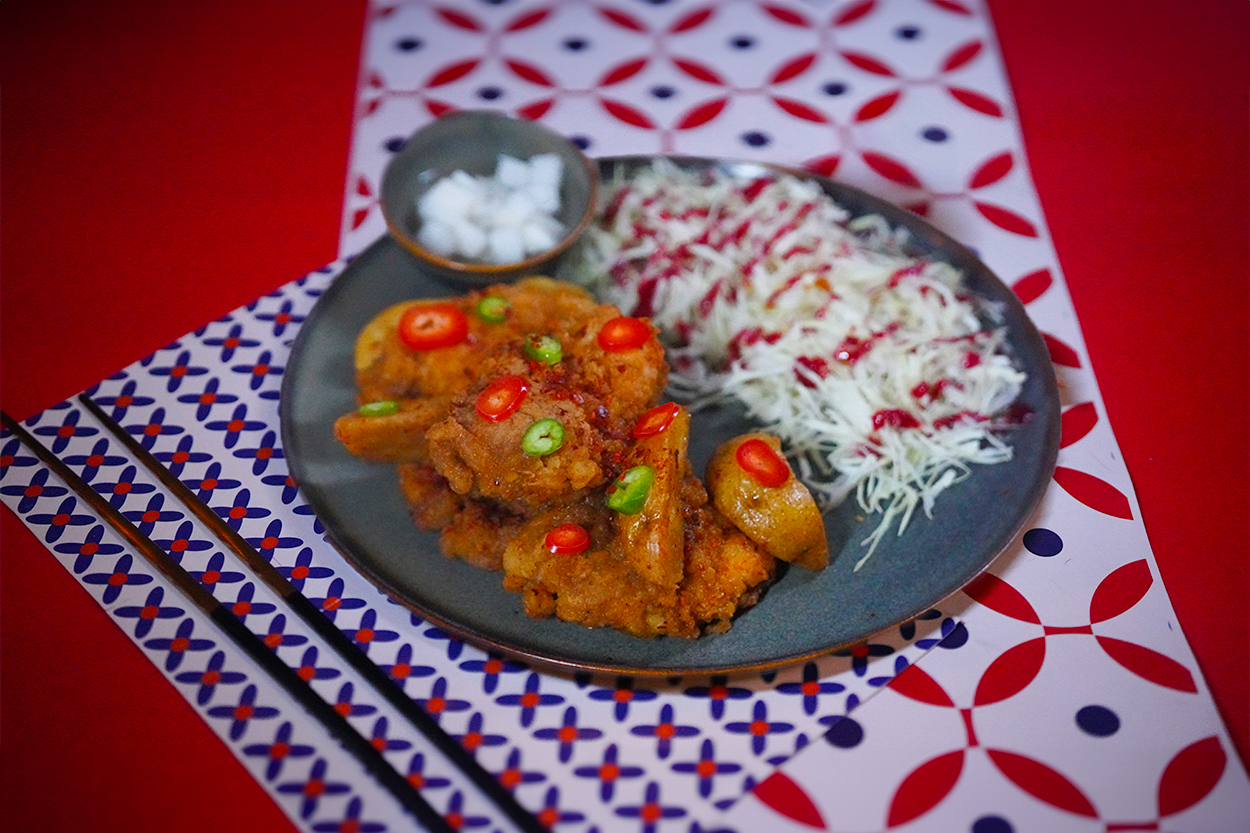 Acı Soya Soslu Tavuk