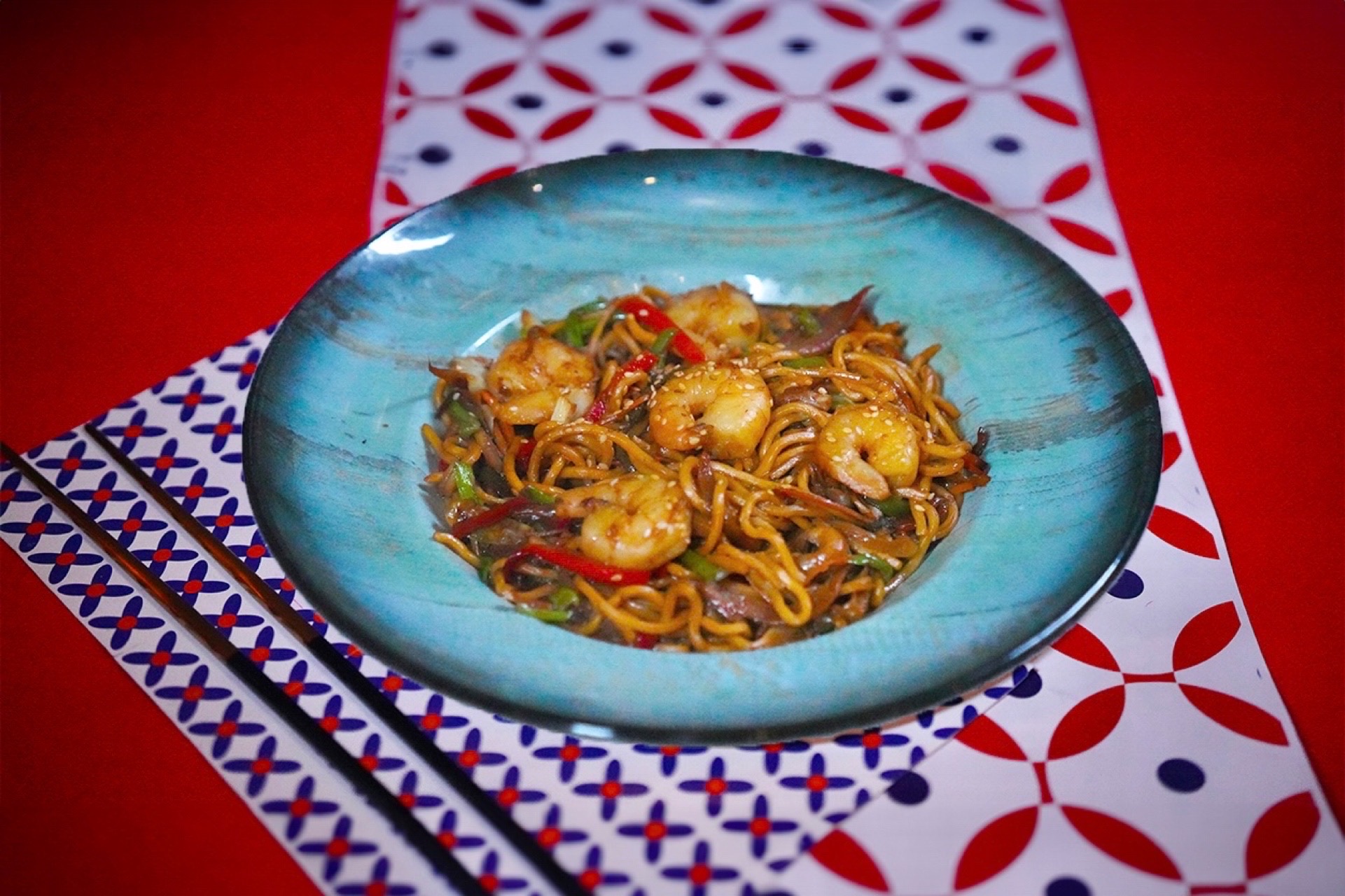 Karidesli Bokkeum Myeon